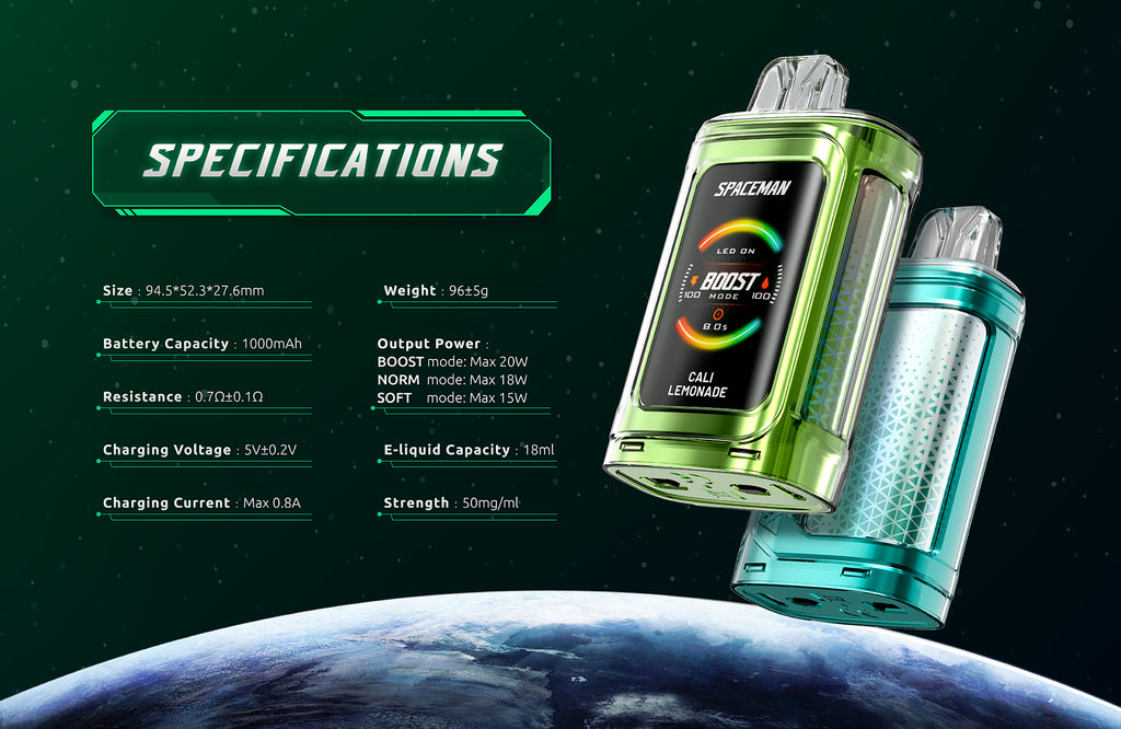 SMOK Spaceman PRISM 20K Review: An Out of this World Disposable Vape Worth the Hype?