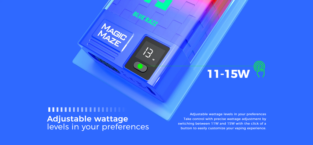 Oxbar Magic Maze Disposable Vape Adjustable Wattage