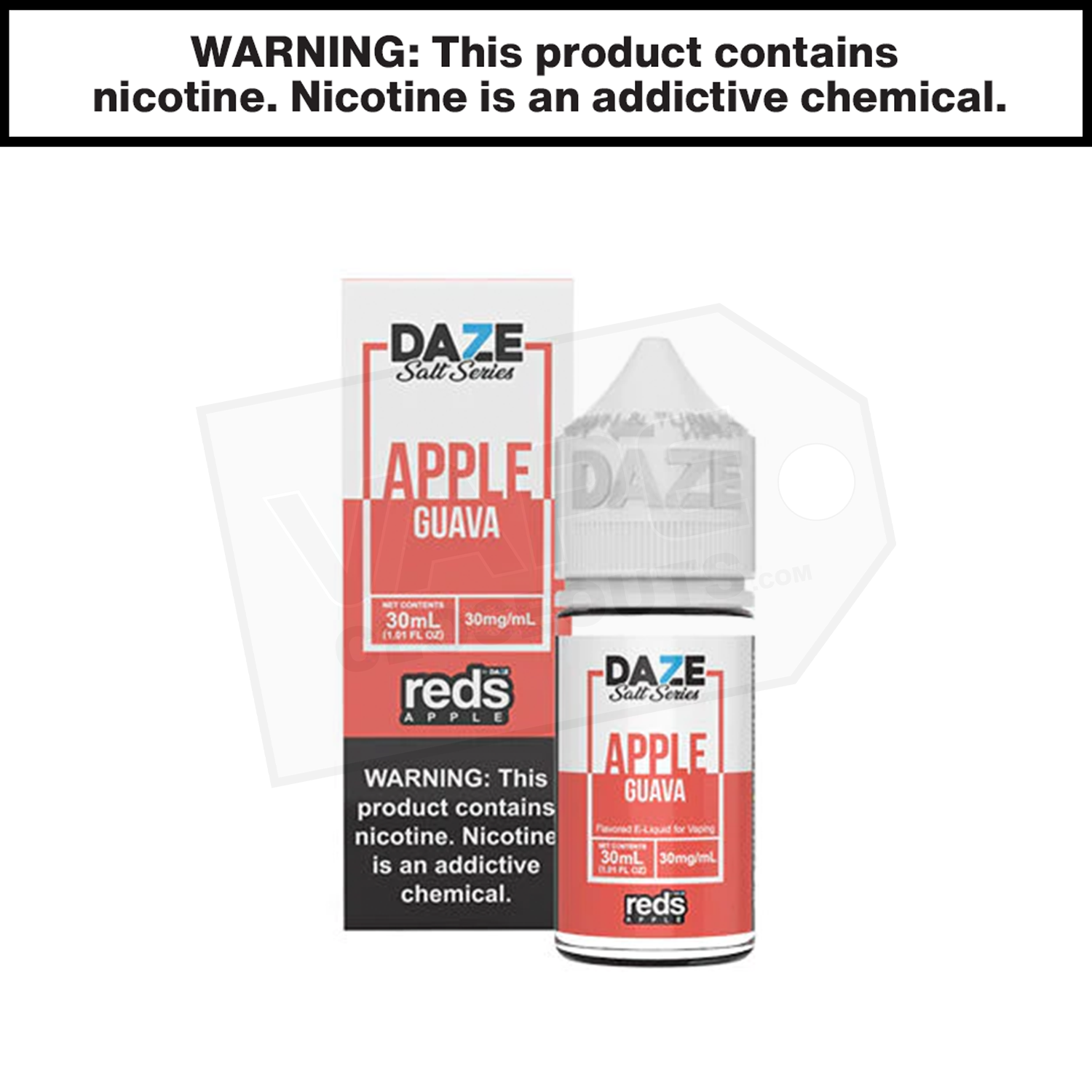 7 Daze Reds | Guava - Nic Salt eJuice (30ml)