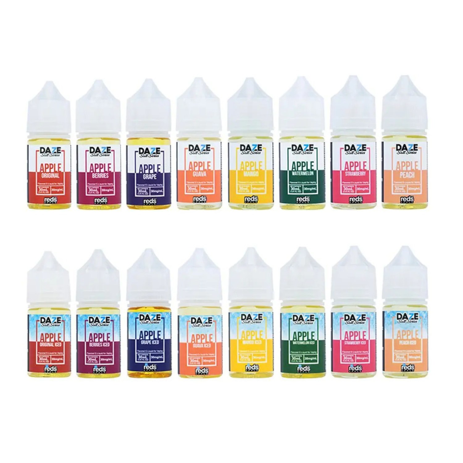7 Daze Reds eJuice 30mL Salt Nic