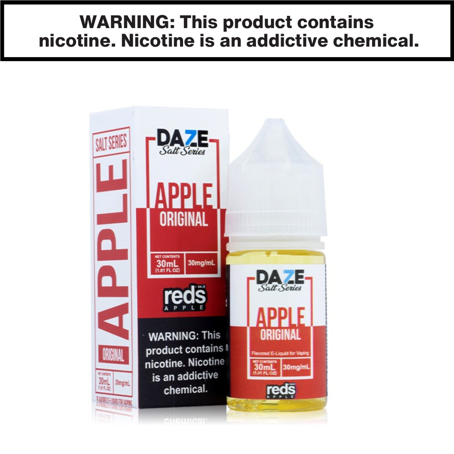 7 Daze Reds eJuice 30mL Salt Nic — image 2