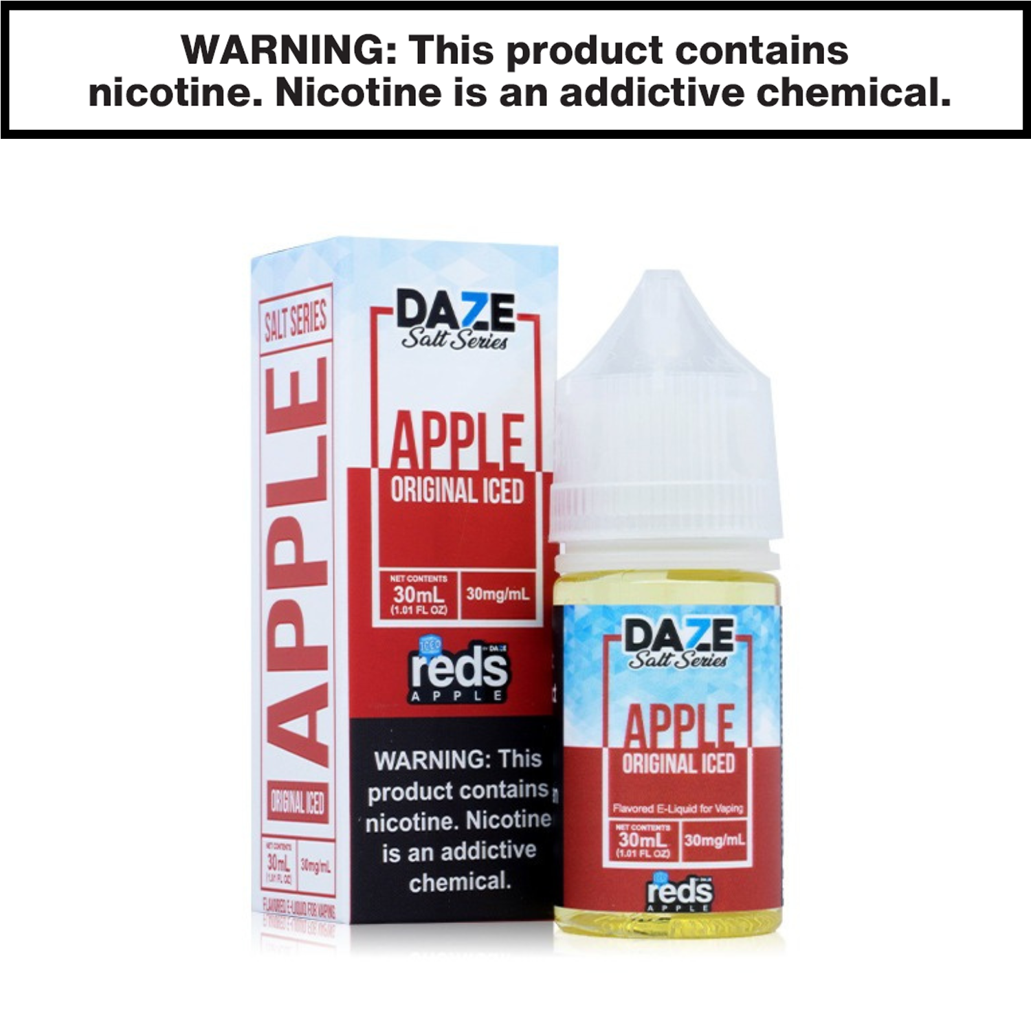 7 Daze Reds eJuice 30mL Salt Nic — image 3
