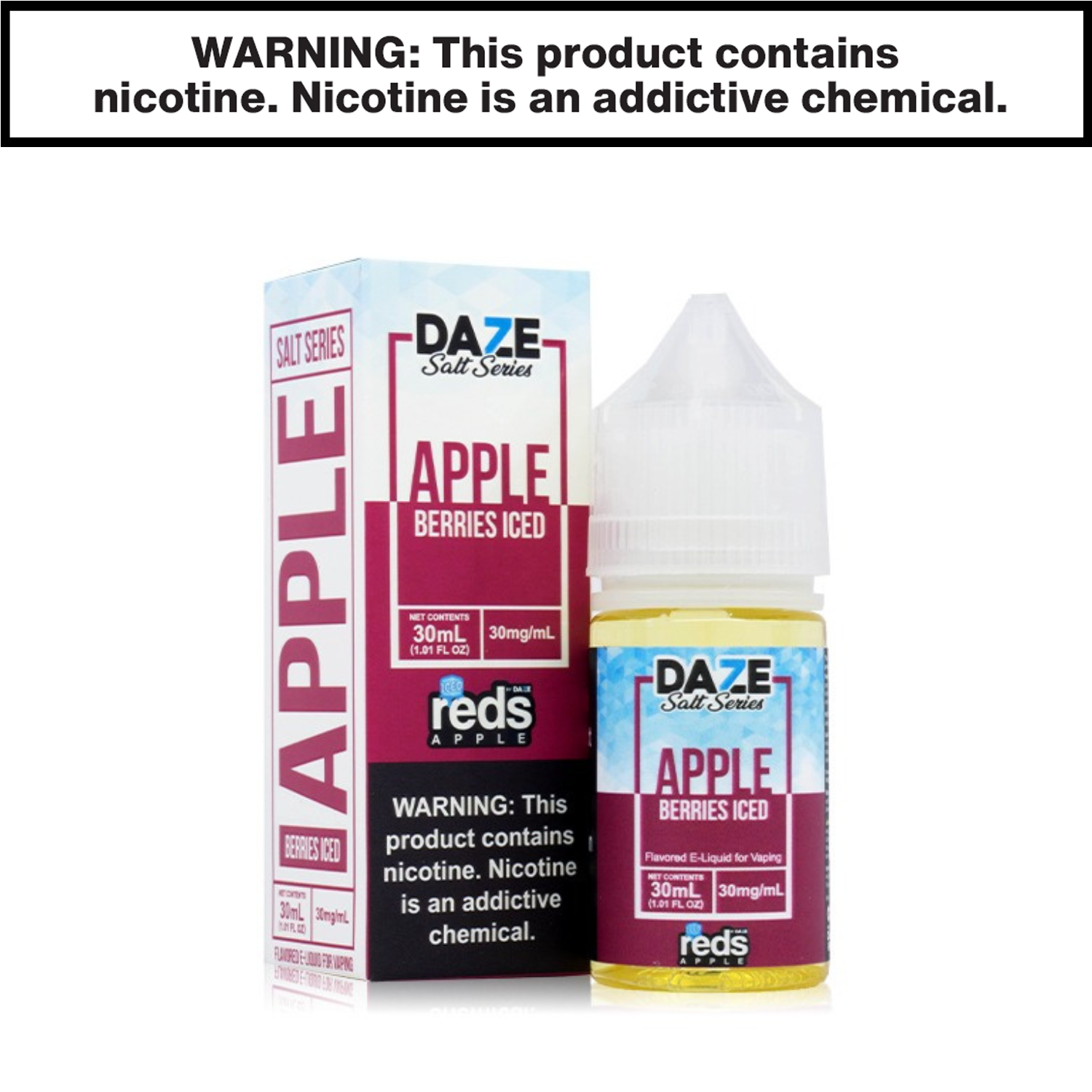 7 Daze Reds eJuice 30mL Salt Nic — image 5