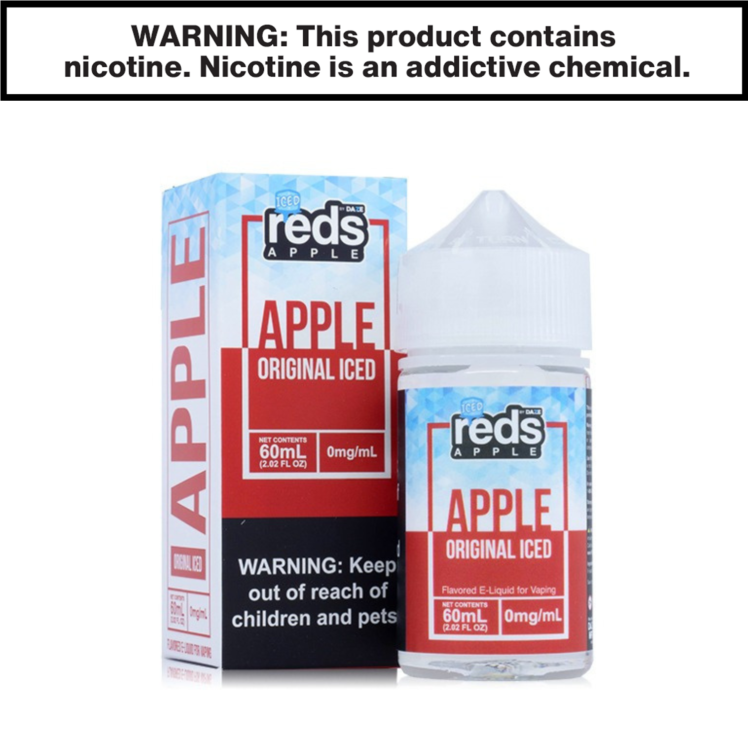 7 Daze Reds eJuice 60mL Freebase — image 3