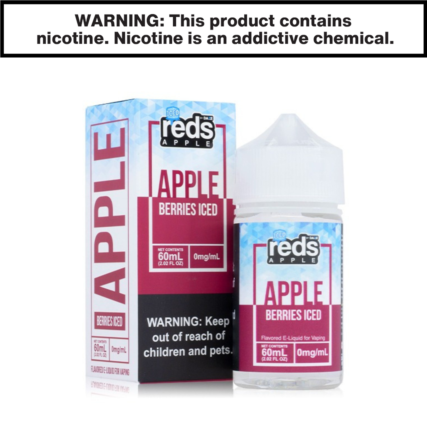 7 Daze Reds eJuice 60mL Freebase — image 5