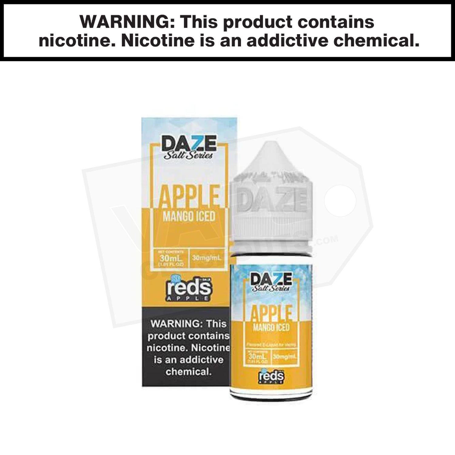 7 Daze Reds | Mango Iced - Nic Salt eJuice (30ml)