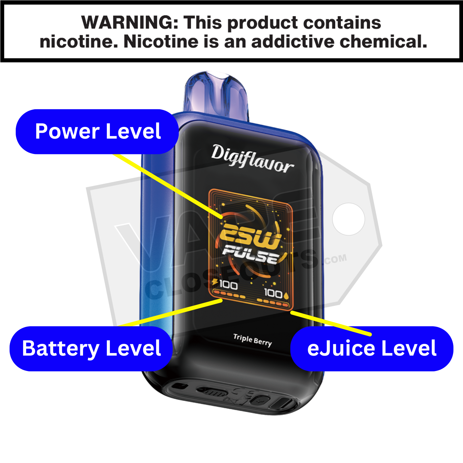 Cherry Strazz Digiflavor Sky 25K Disposable Vape — image 3