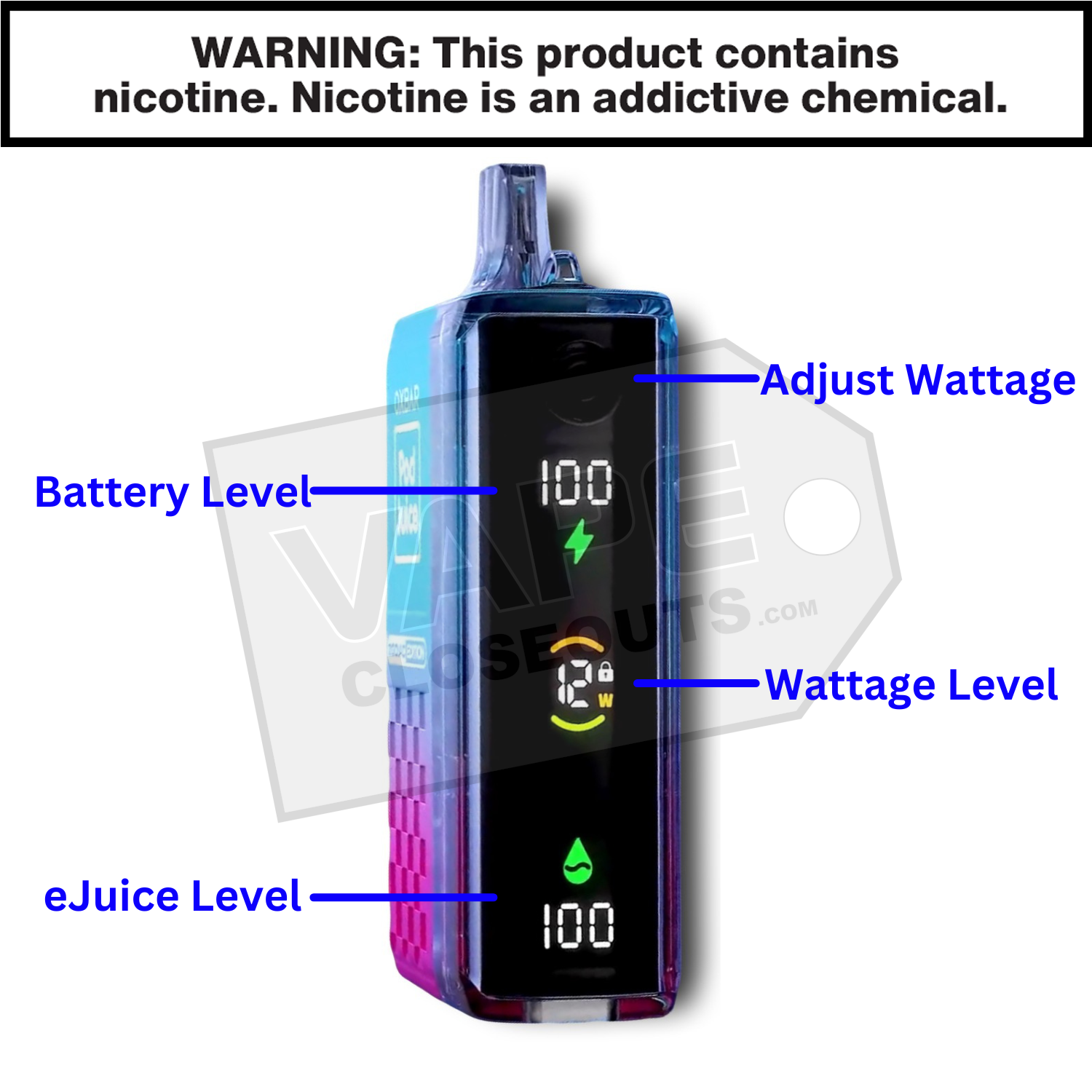 Fab Fcuks Oxbar Magic Maze 2 30K Disposable Vape — image 3