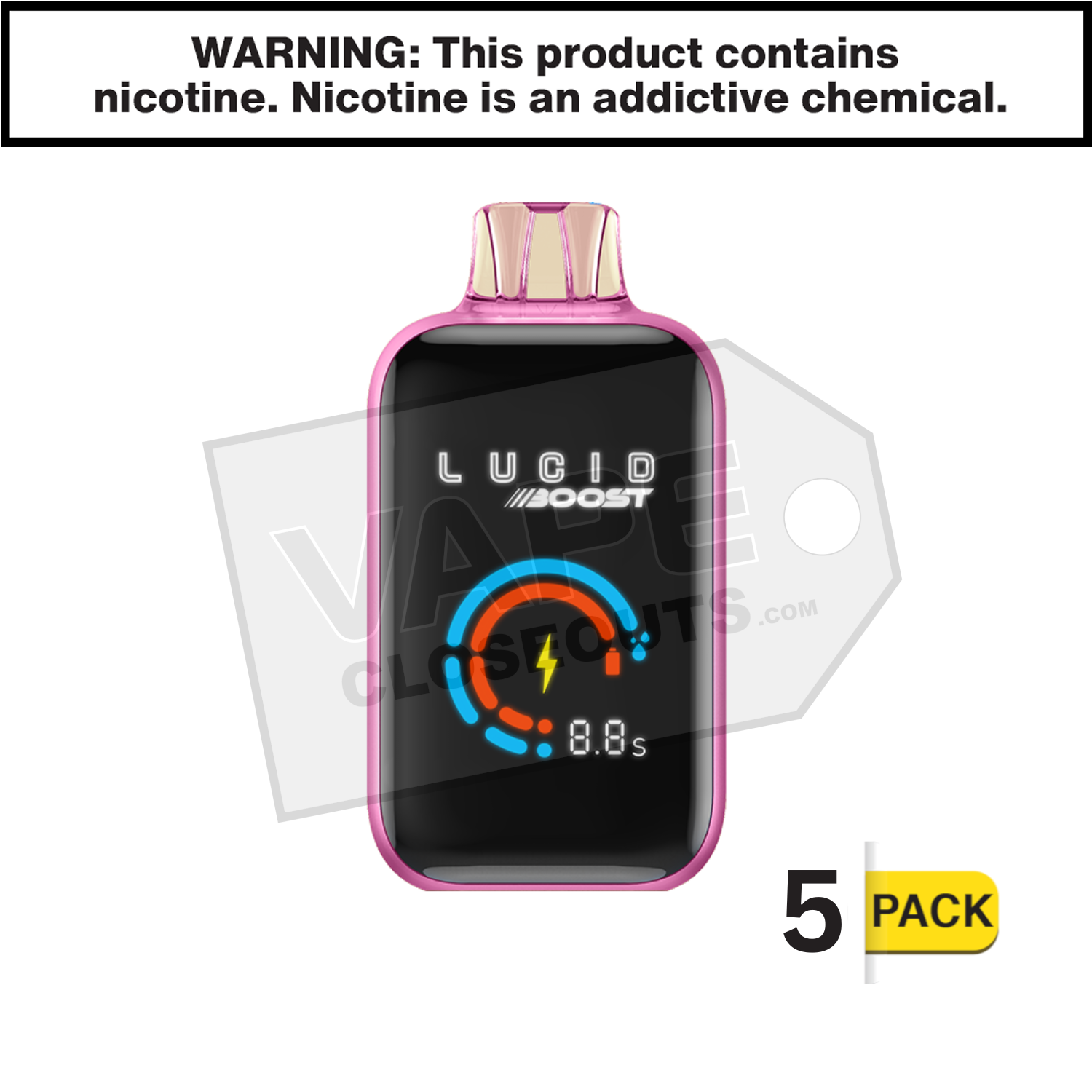 Aloe Grape Ice Lucid Boost 20123 Disposable Vape