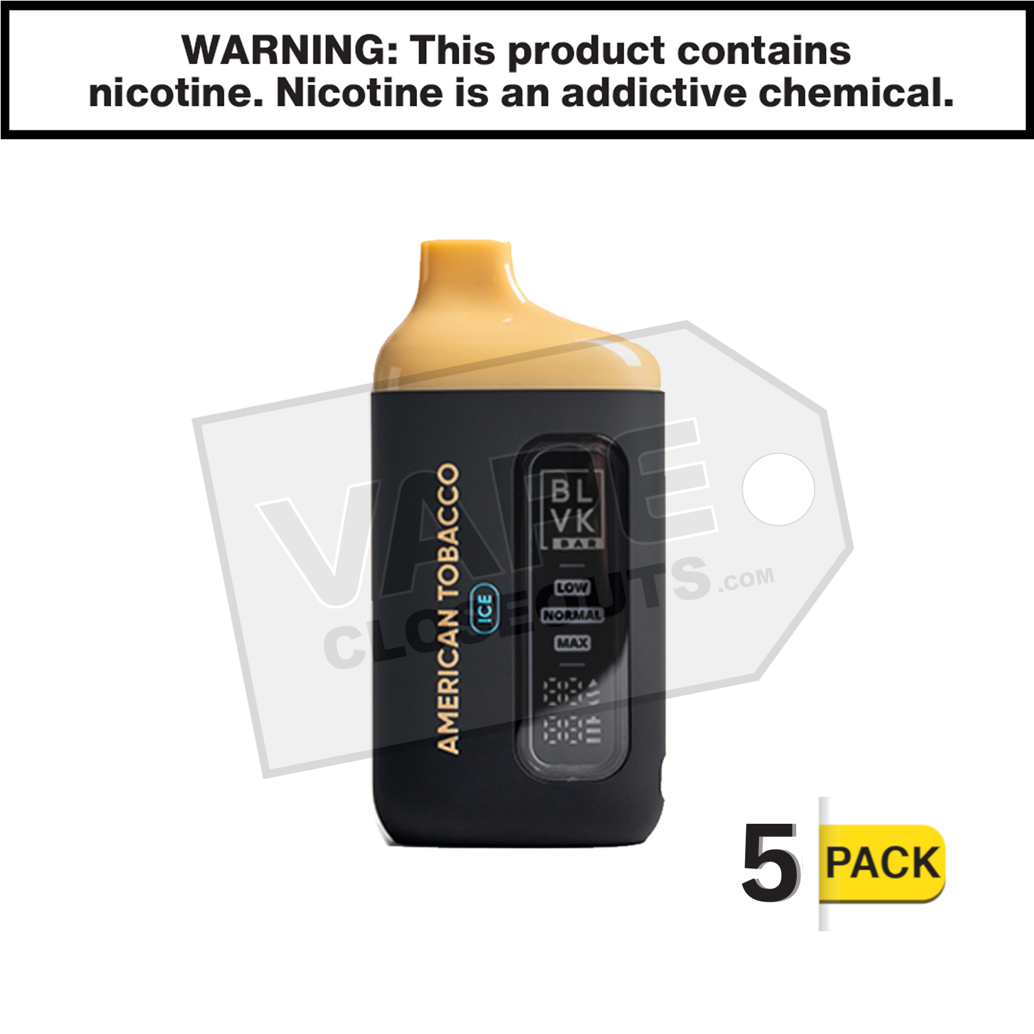 American Tobacco Ice BLVK Bar Disposable 20000