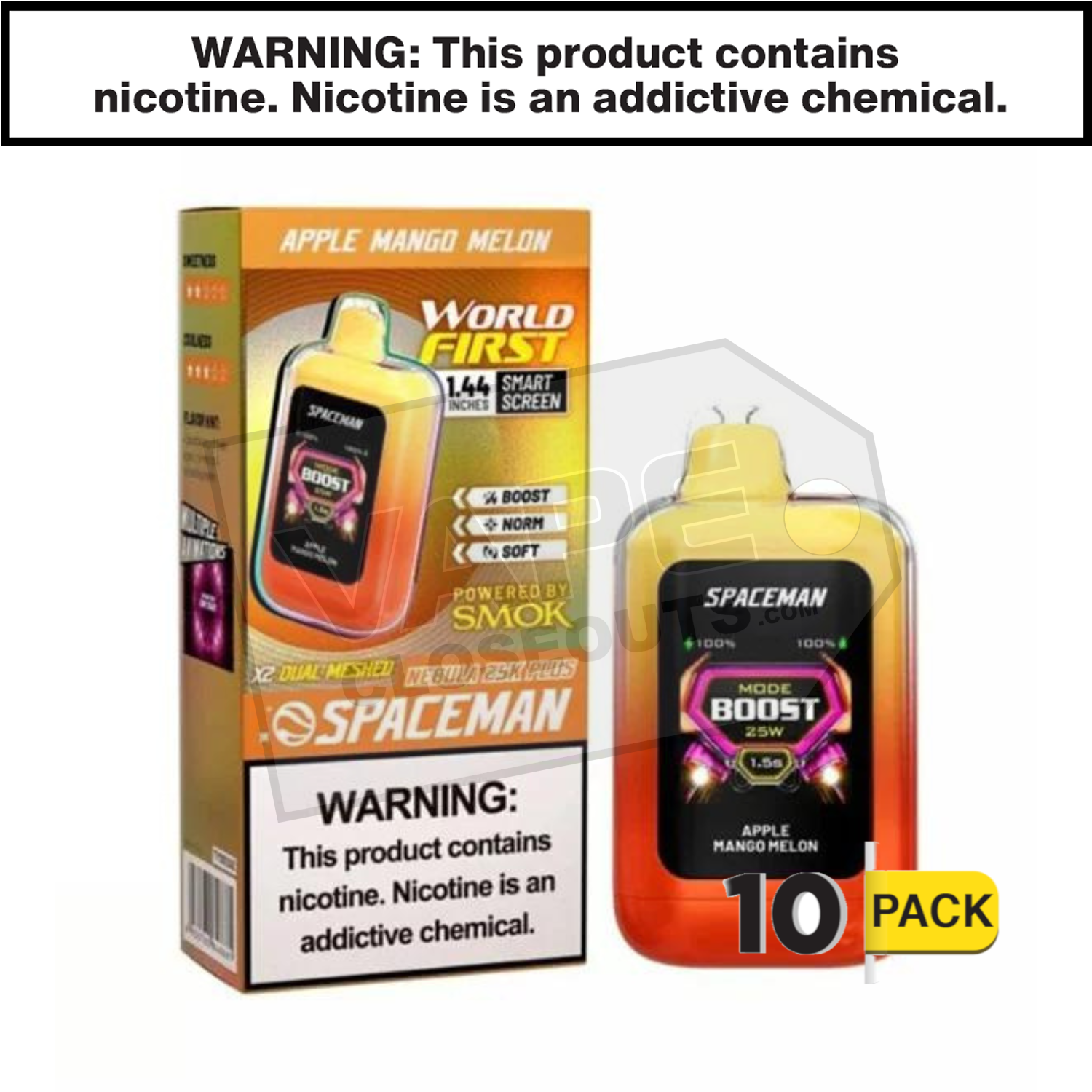 Apple Mango Melon Spaceman Nebula 25K Plus Disposable Vape — image 2