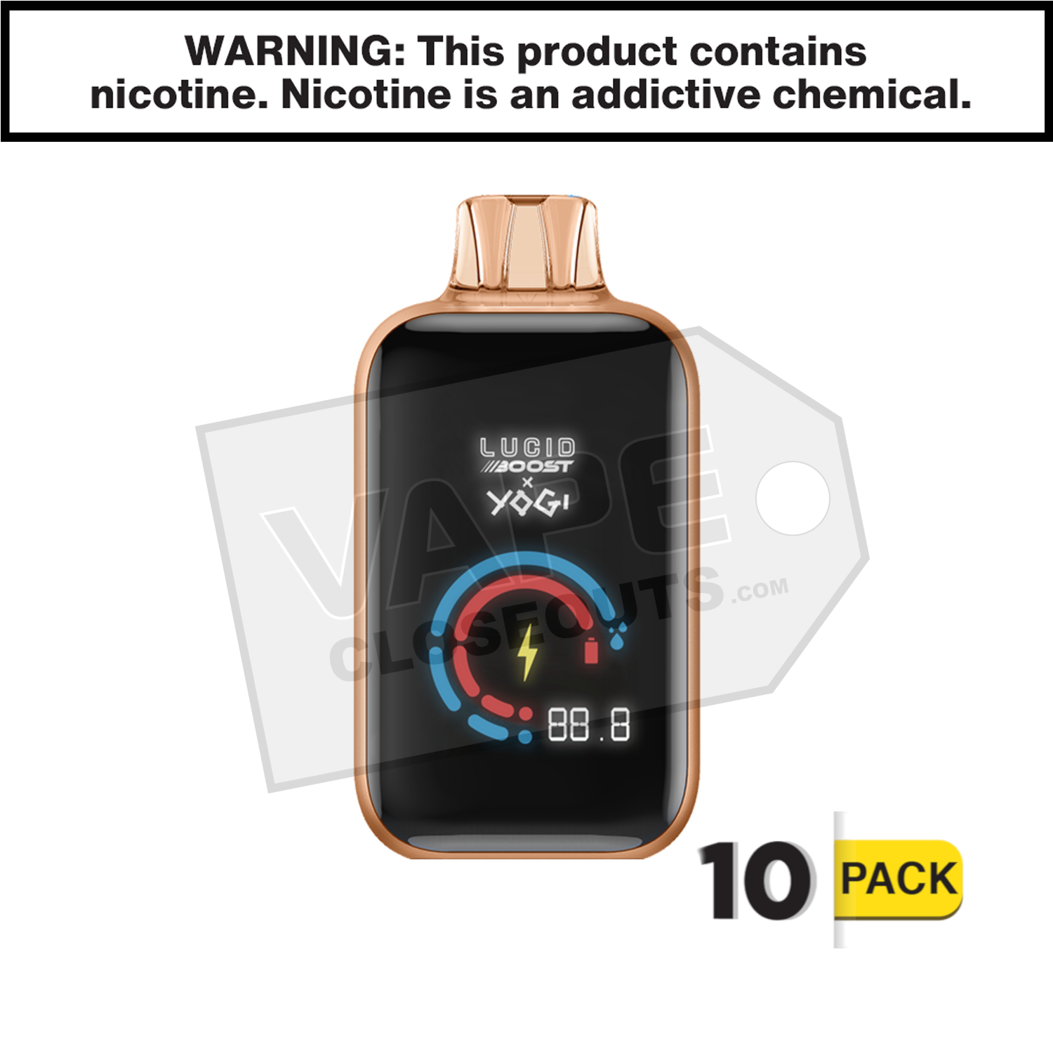 Apple Peach Ice Lucid Boost 20123 Disposable Vape — image 2
