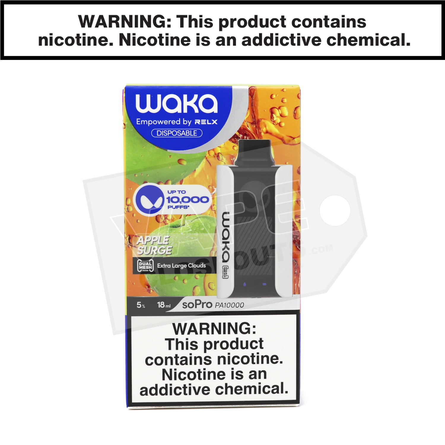 Apple Surge WAKA soPro PA10000 Disposable Vape