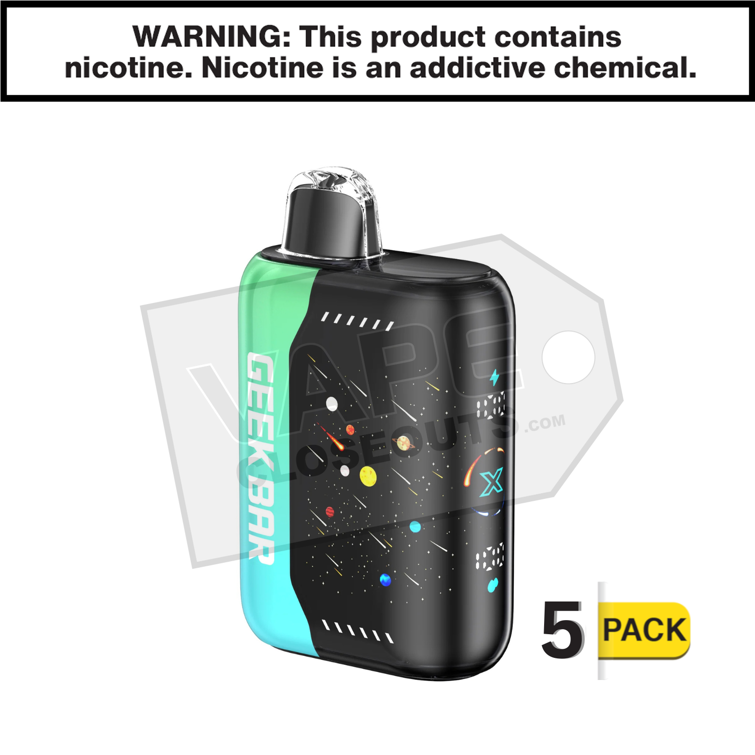 ATL Mint Geek Bar Pulse X 25K Disposable Vape