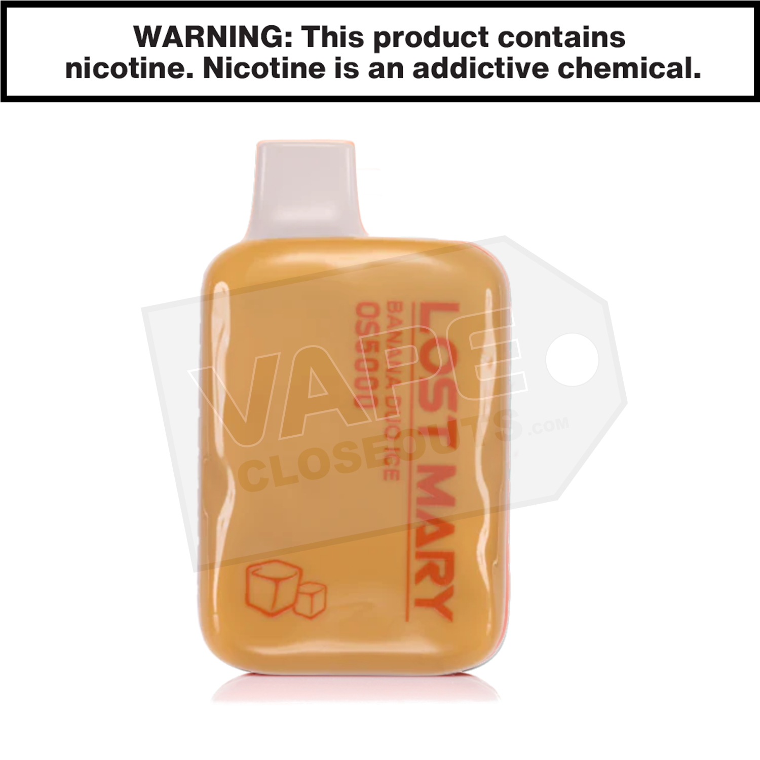 Banana Duo Ice Lost Mary OS5000 Disposable Vape