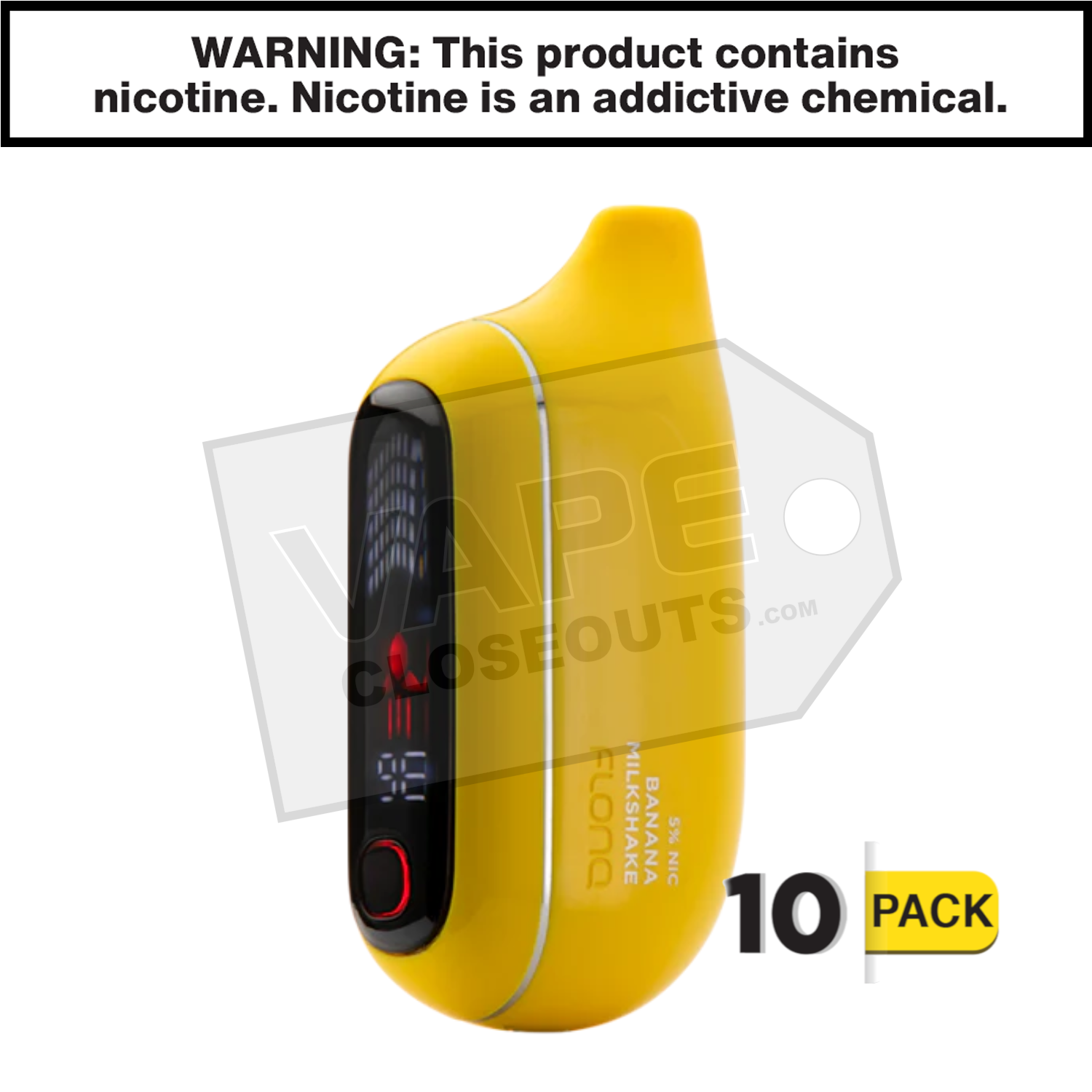 Banana Milkshake FLONQ Max Pro 20K Disposable Vape — image 2