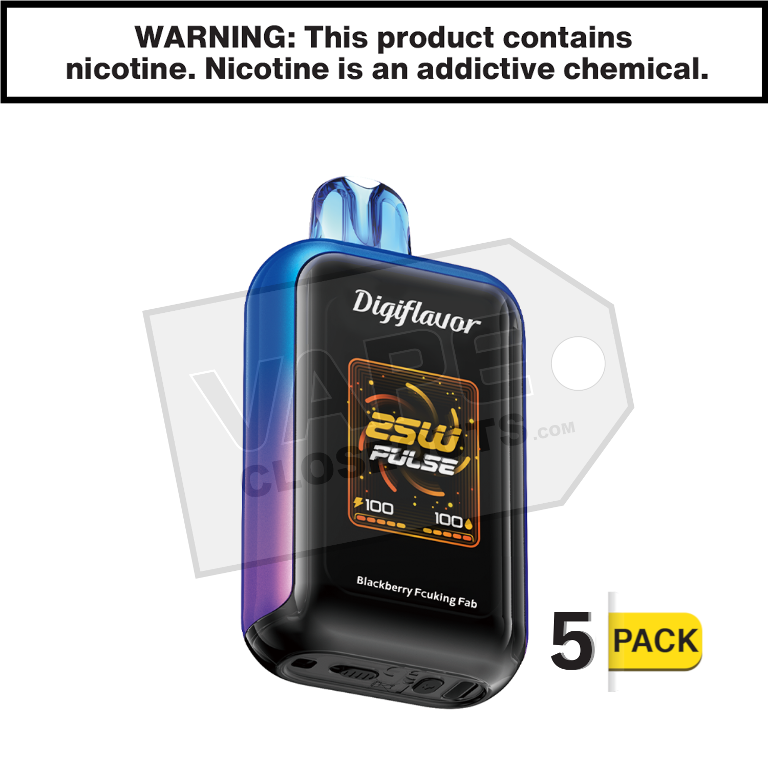Blackberry Fcking Fab Digiflavor Sky 25K Disposable Vape