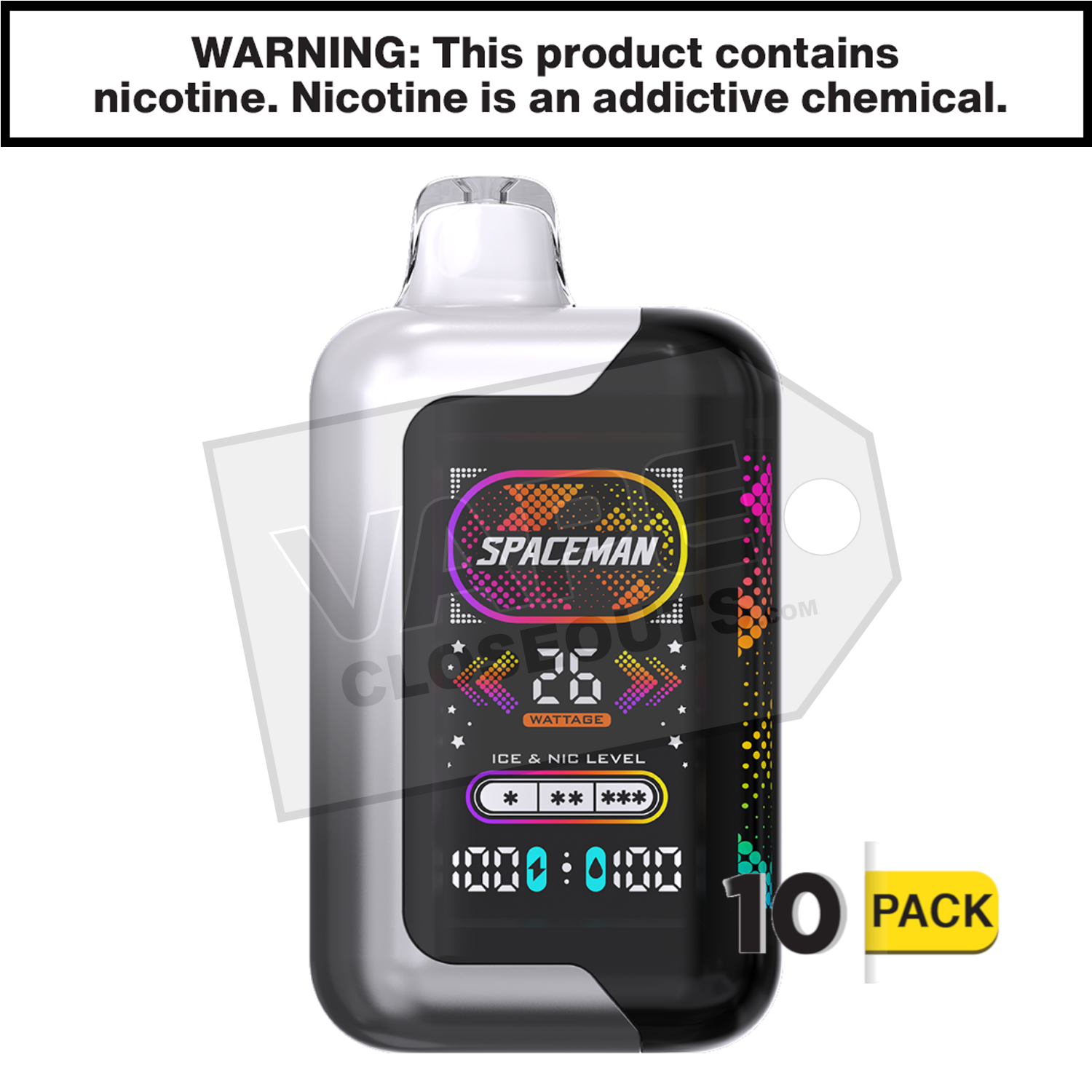 Blackberry Razz Spaceman SP40000 Disposable Vape — image 2
