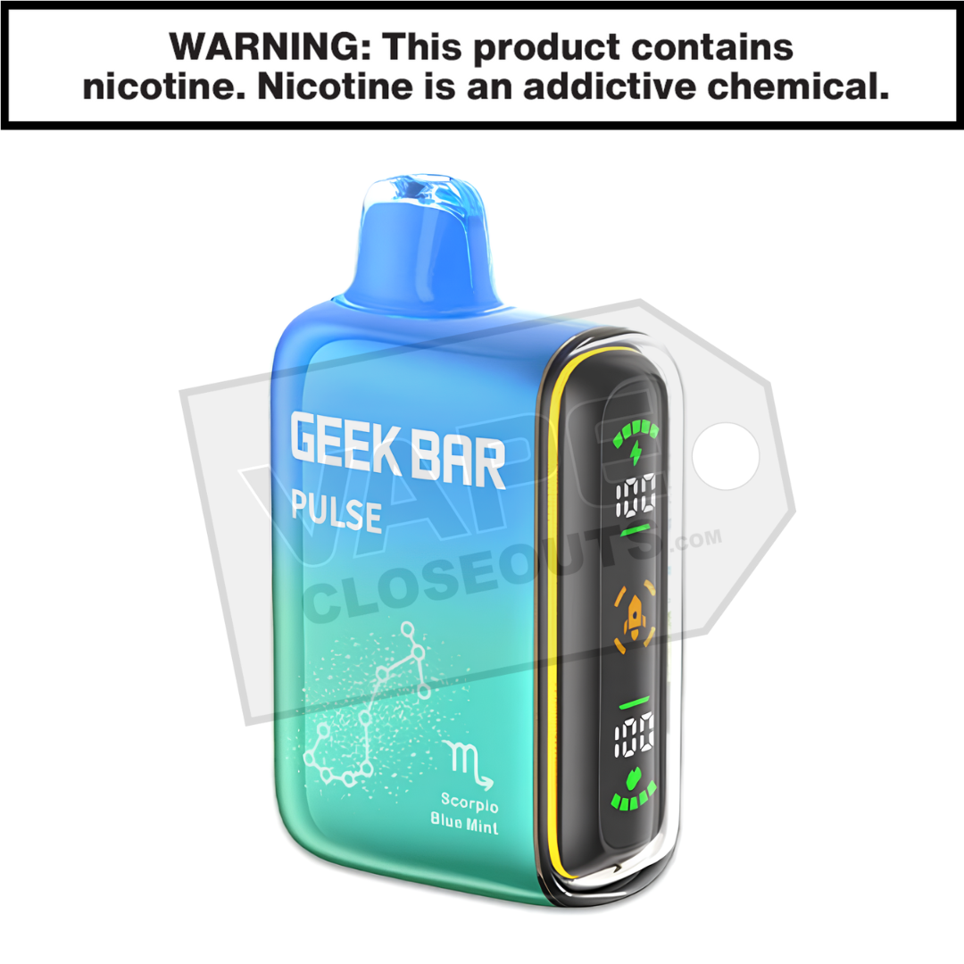 Blue Mint Geek Bar Pulse Disposable Vape