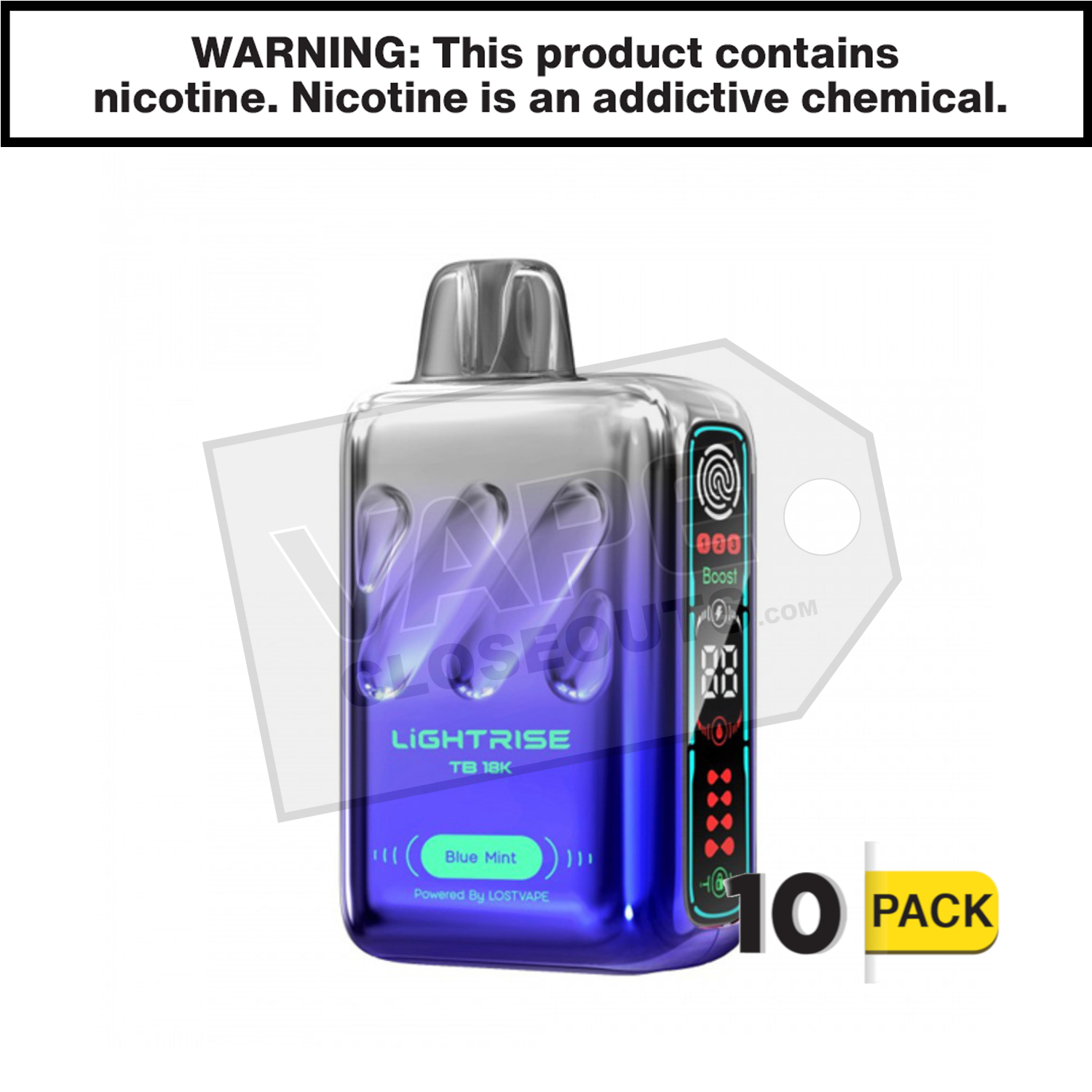 Blue Mint Lightrise TB 18K Vape — image 2