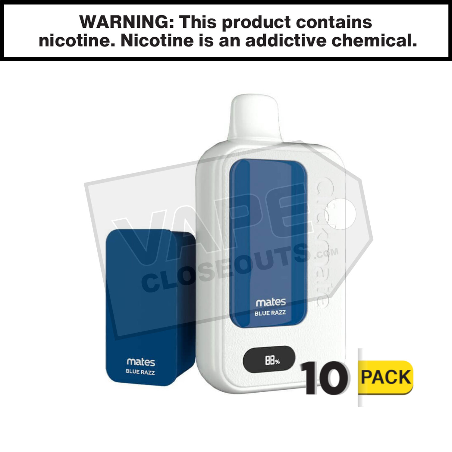 Blue Razz 7 Daze Clickmate 15000 Disposable Vape Kit — image 2