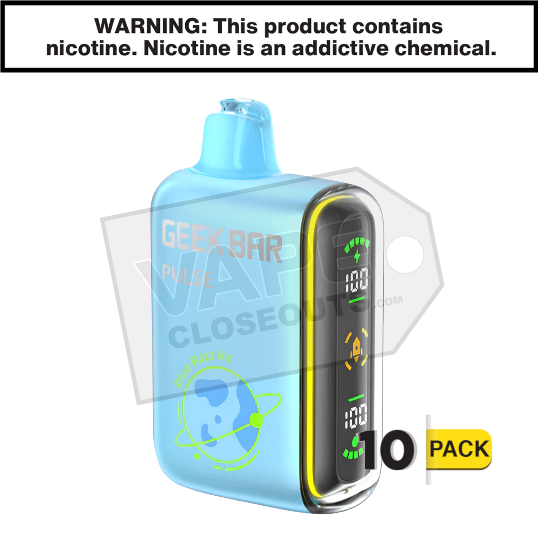 Blue Razz Ice Geek Bar Pulse Disposable Vape — image 2