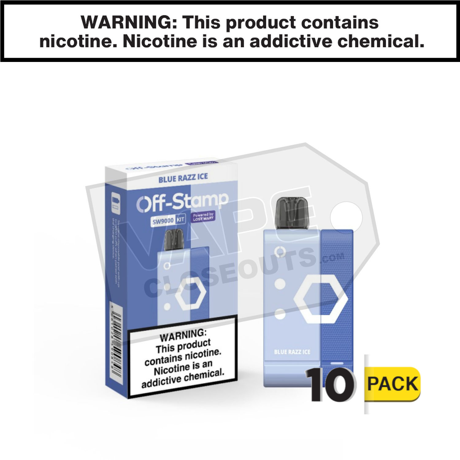 Blue Razz Ice OFF STAMP SW9000 Kit — image 2