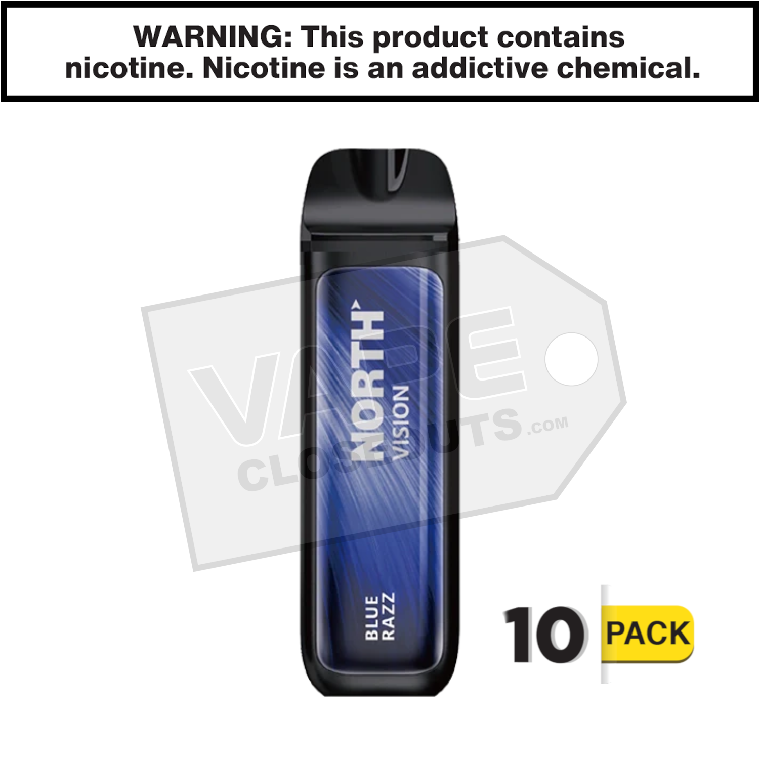 Blue Razz North Vision 15k Disposable Vape — image 2