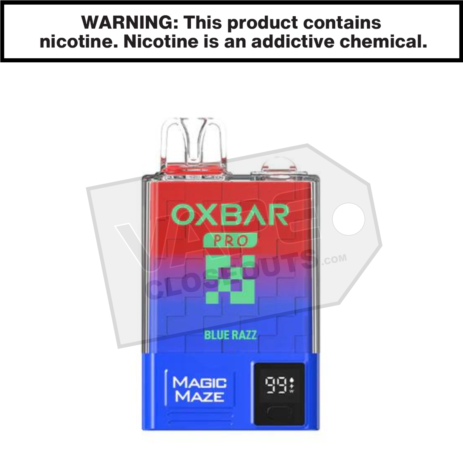 Blue Razz OXBAR Magic Maze Pro 10K