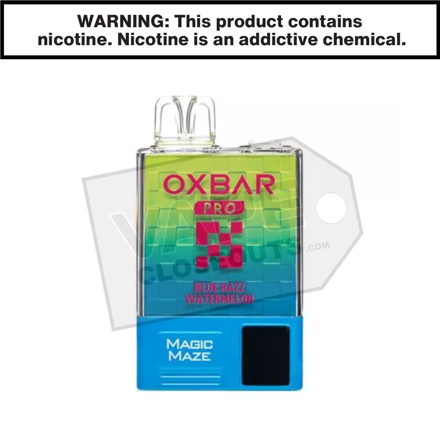 Blue Razz Watermelon OXBAR Magic Maze Pro 10K
