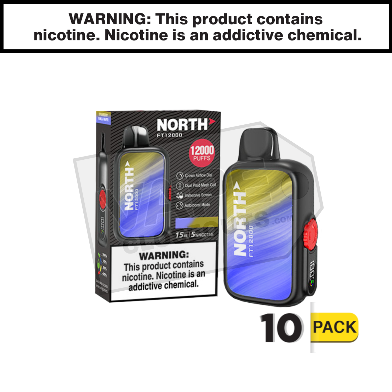 Blueberry Lemon North FT12000 Disposable Vape — image 2