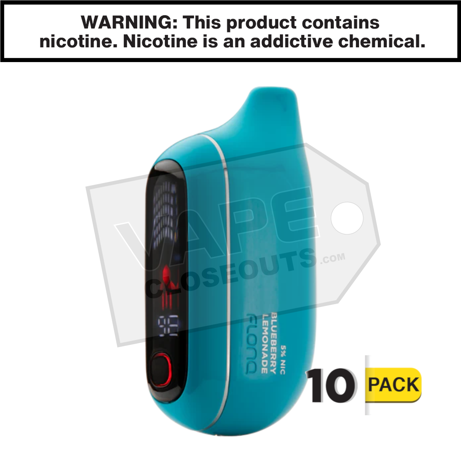 Blueberry Lemonade FLONQ Max Pro 20K Disposable Vape — image 2