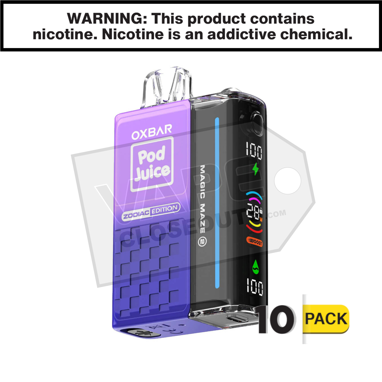Blueberry Muffin Oxbar Magic Maze 2 30K Disposable Vape — image 2