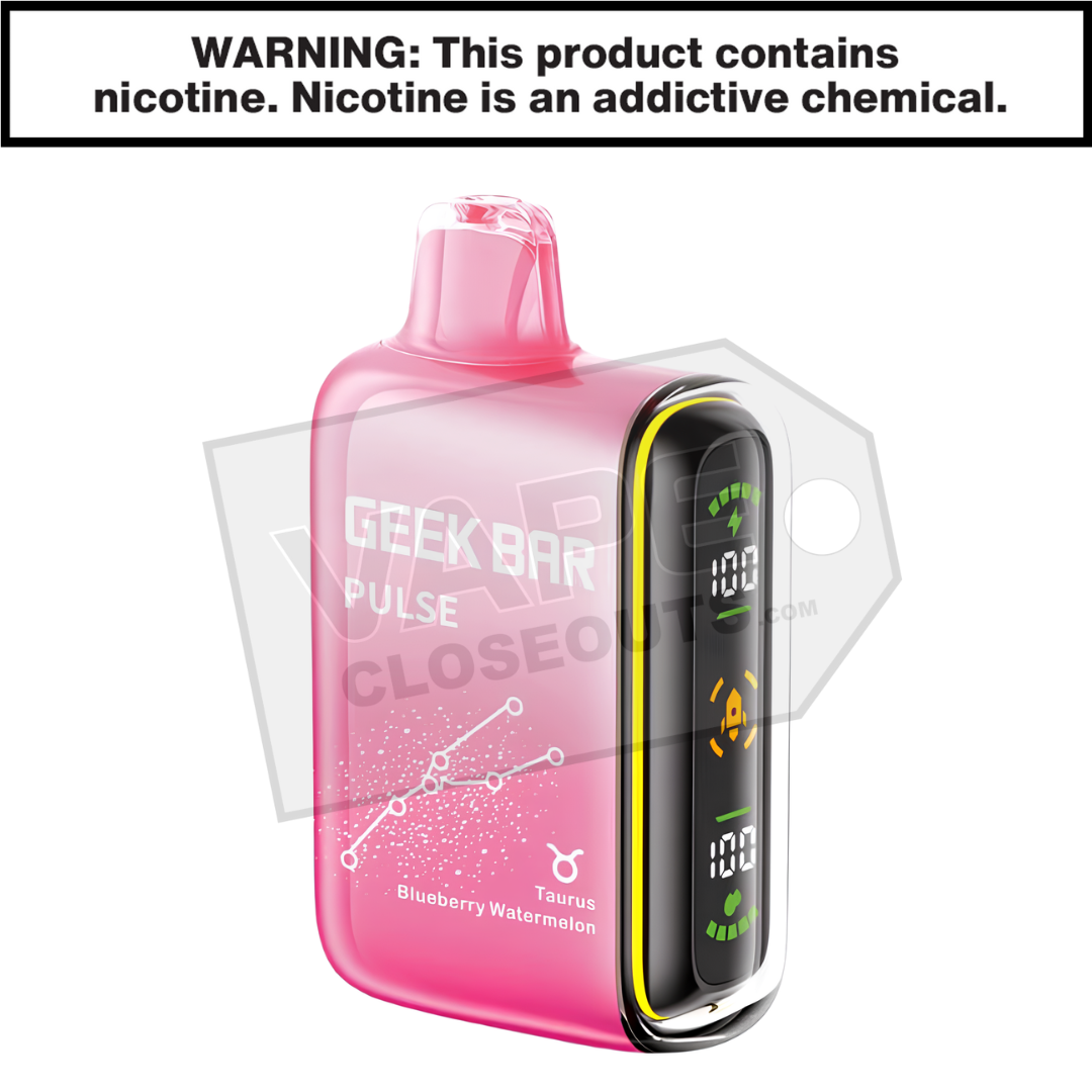Blueberry Watermelon Geek Bar Pulse Disposable Vape