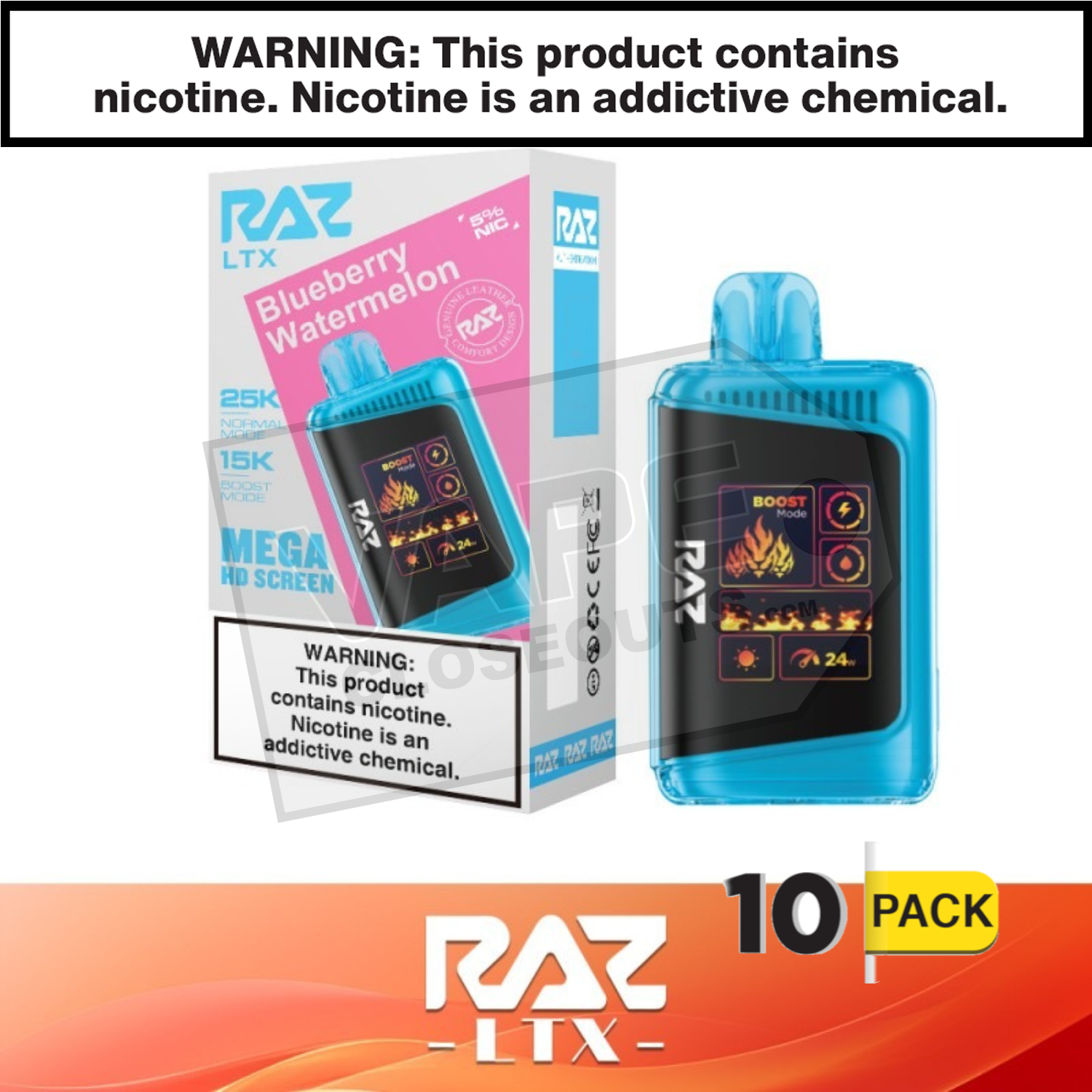 Blueberry Watermelon RAZ LTX 25K Disposable Vape — image 2