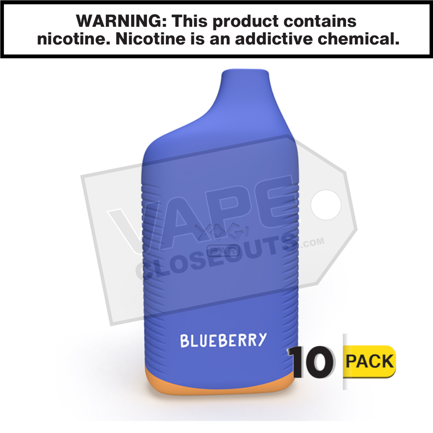 Blueberry Yogi Bar 8000 Puffs Disposable Vape — image 2