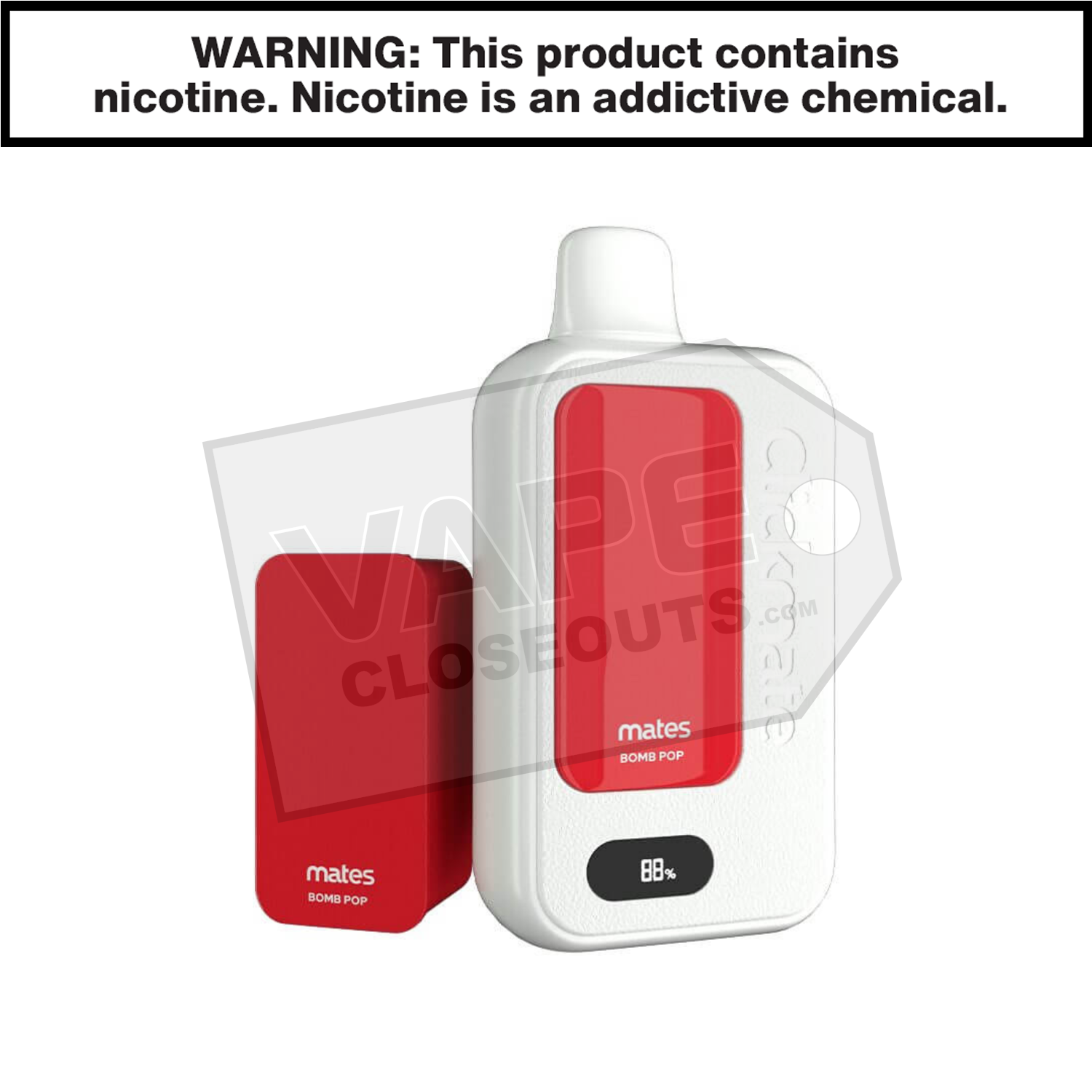 Bomb Pop 7 Daze Clickmate 15000 Disposable Vape Kit