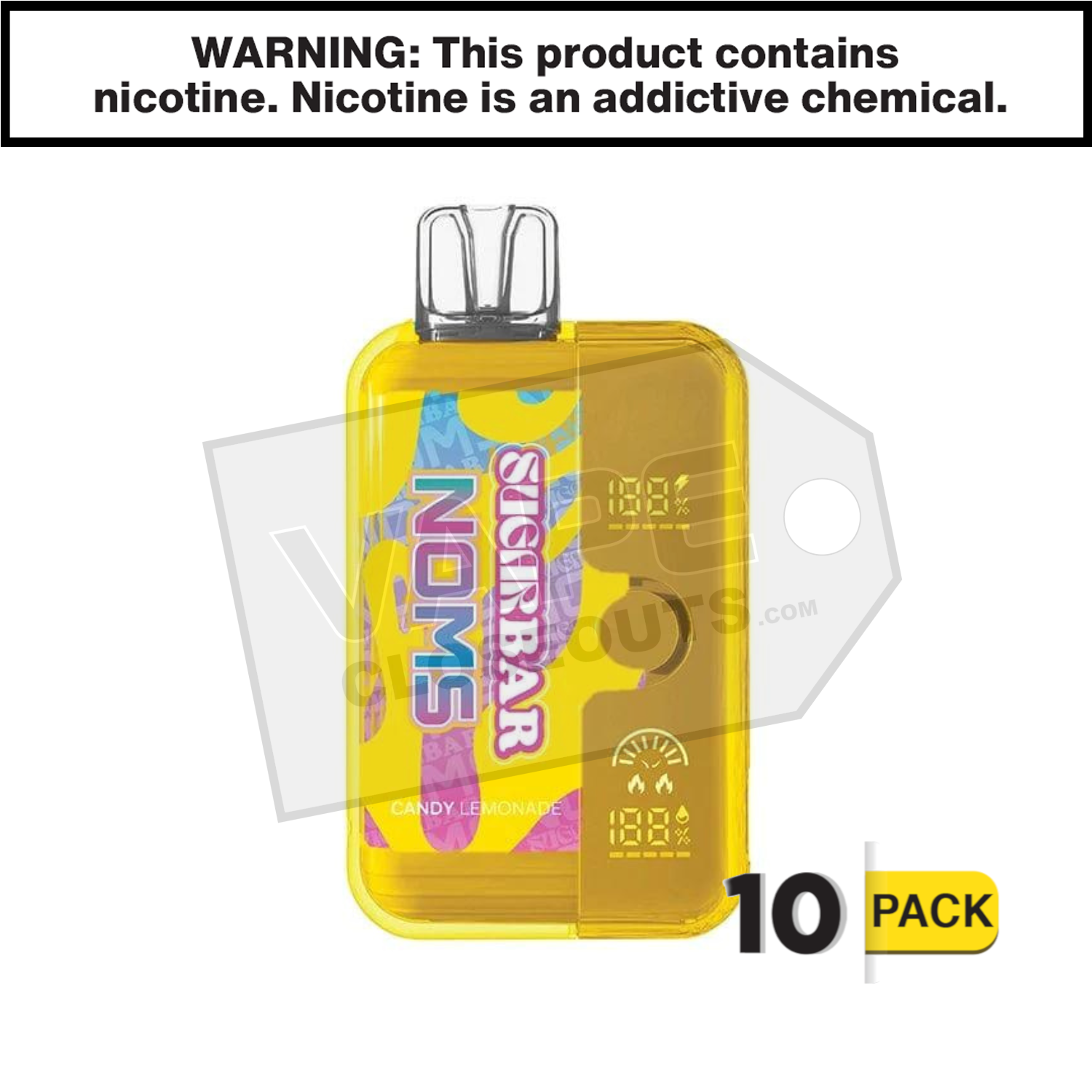 Candy Lemonade Sugarbar X Noms 18000 Disposable Vape — image 2
