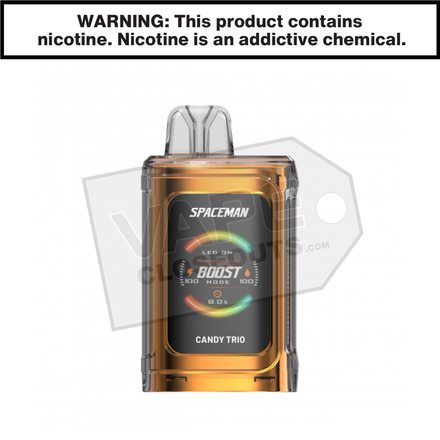Candy Trio Spaceman Prism 20k Disposable Vape