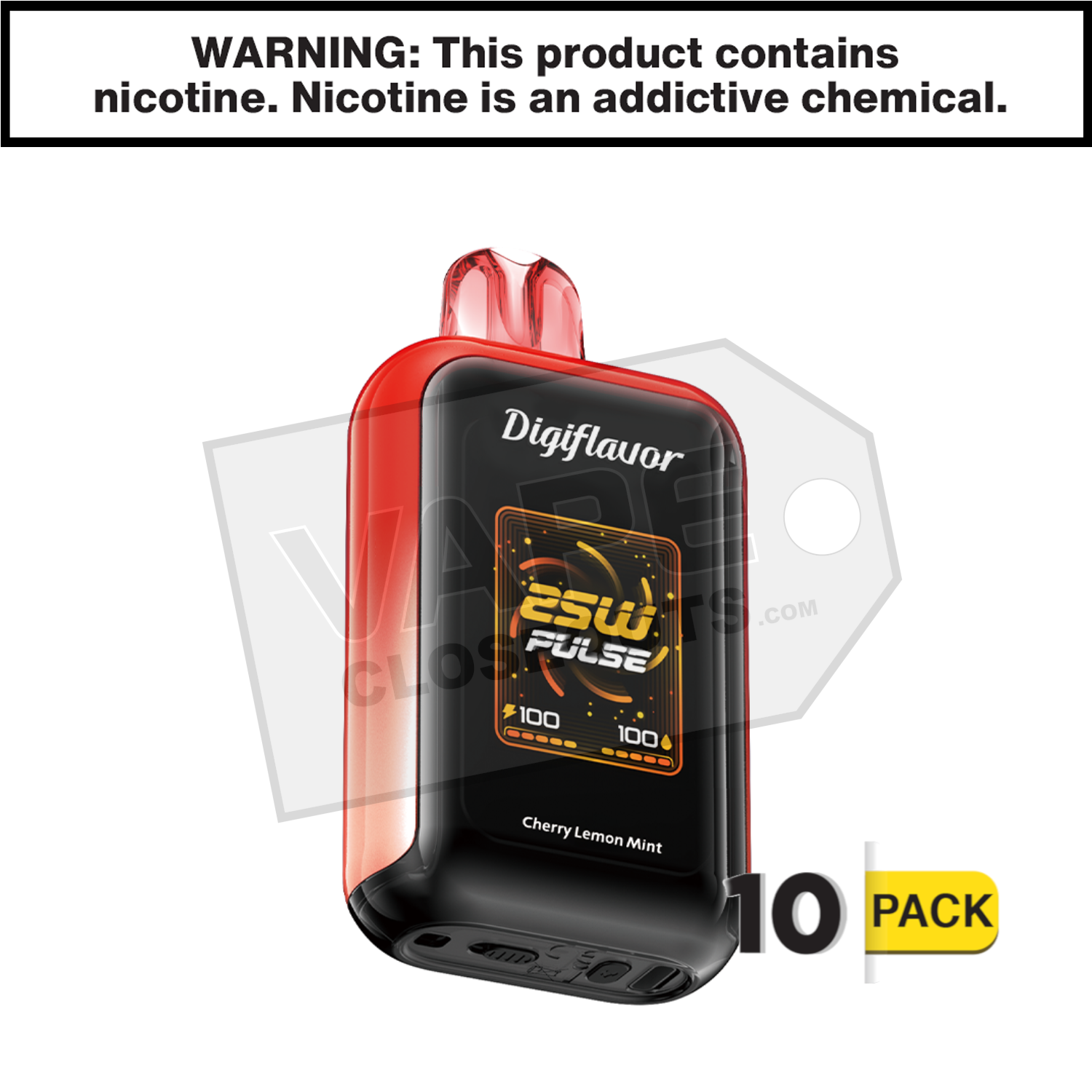 Cherry Lemon Mint Digiflavor Sky 25K Disposable Vape — image 2
