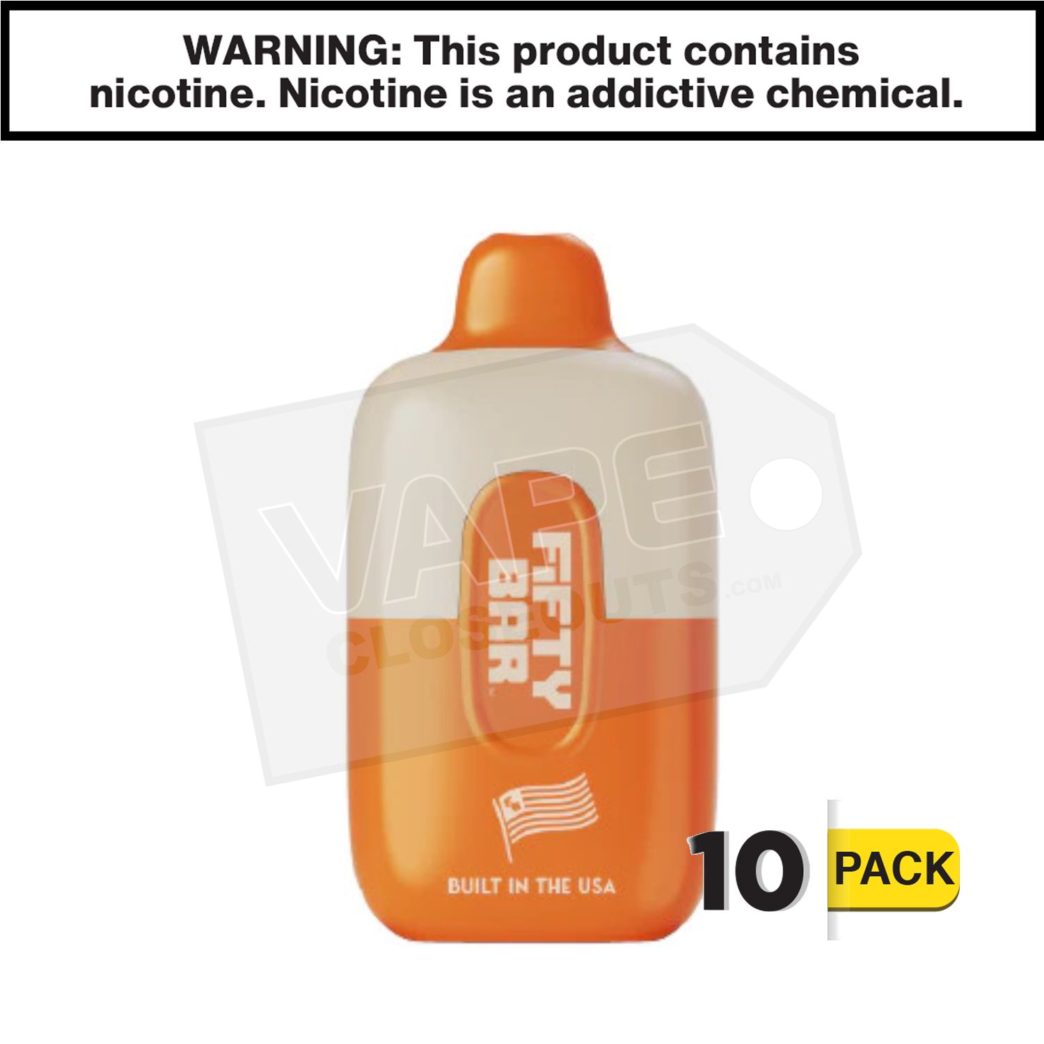 Cinnamon Funnel Cake Fifty Bar Beard Vape — image 2