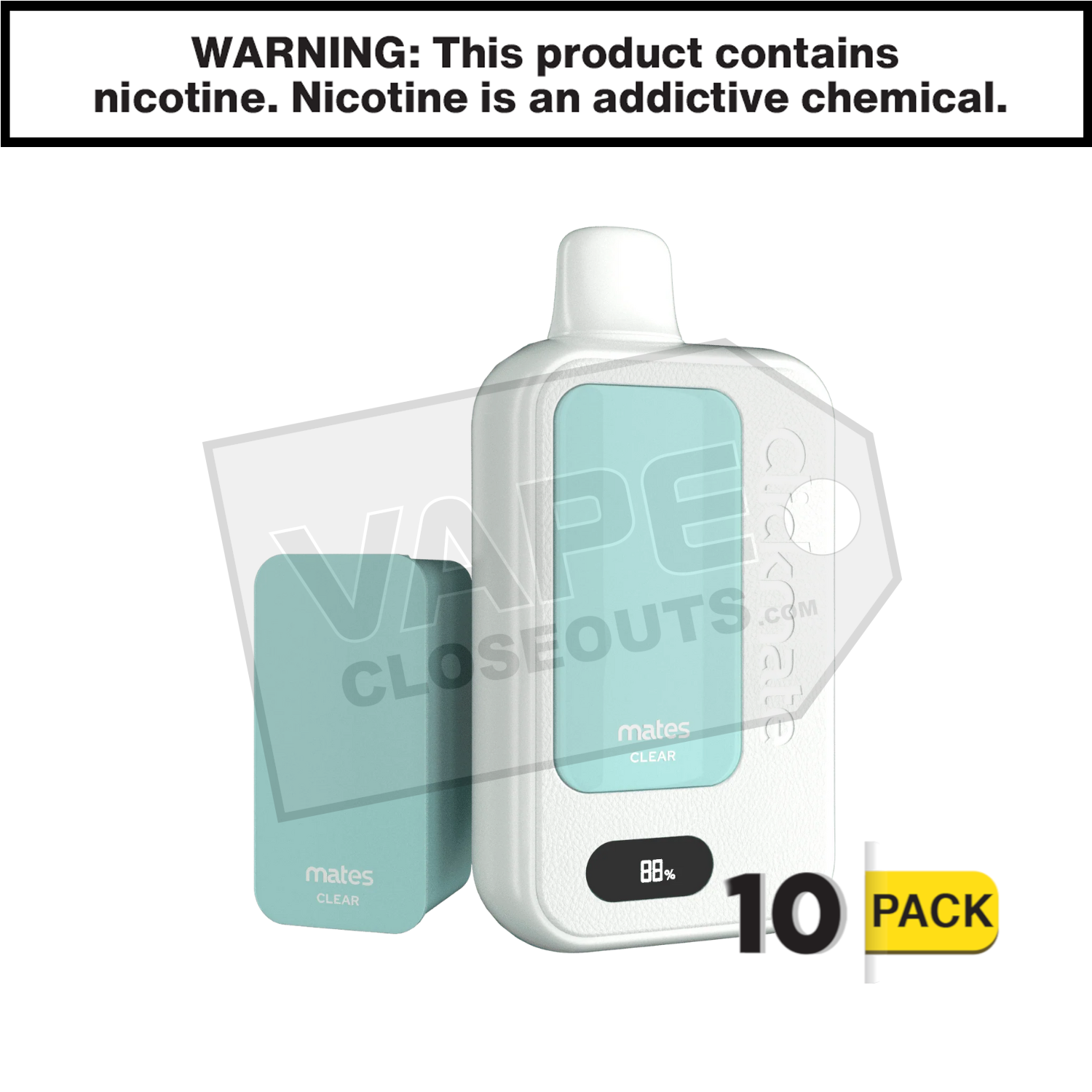 Clear 7 Daze Clickmate 15000 Disposable Vape Kit — image 2
