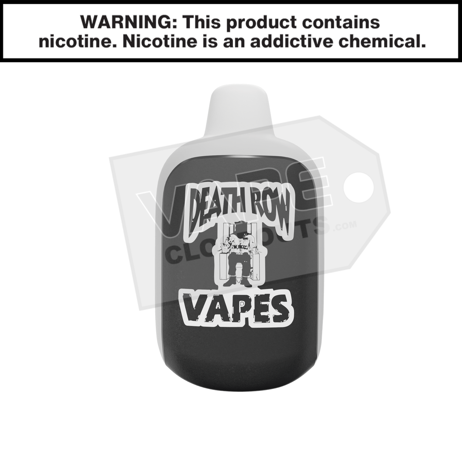 Clear Death Row Vapes by Snoop Dogg