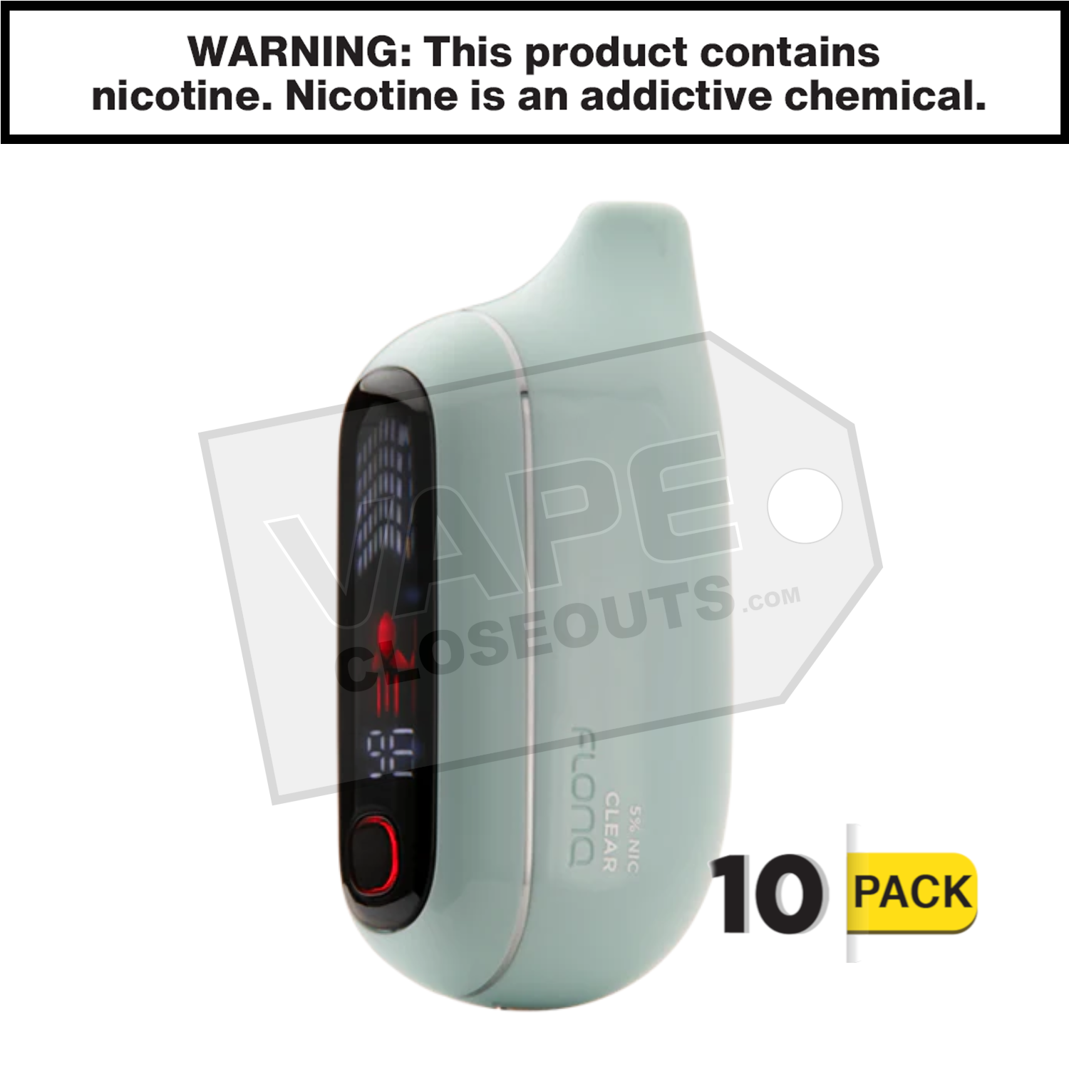 Clear FLONQ Max Pro 20K Disposable Vape — image 2