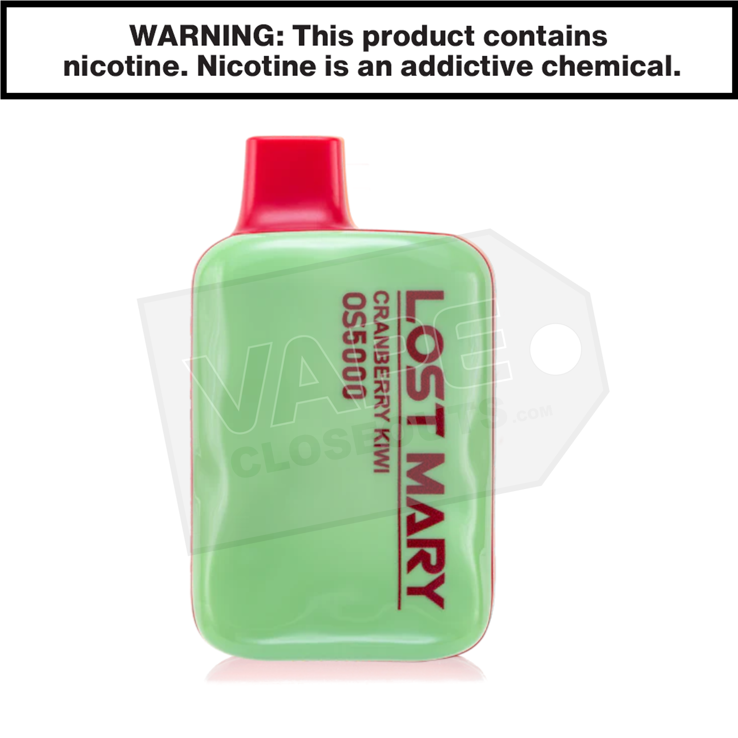 Cranberry Kiwi Lost Mary OS5000 Disposable Vape