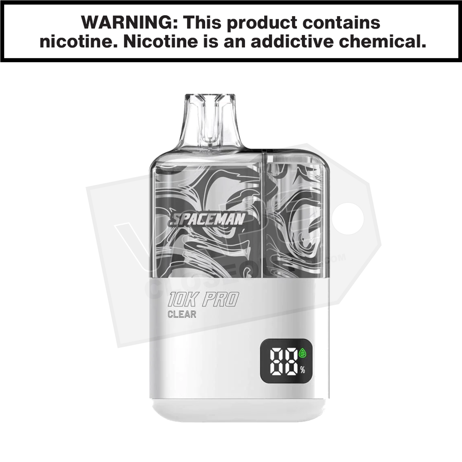 Clear Spaceman 10K Pro - SMOK