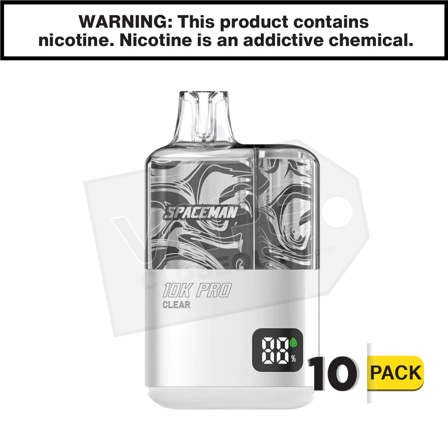Clear Spaceman 10K Pro - SMOK — image 2