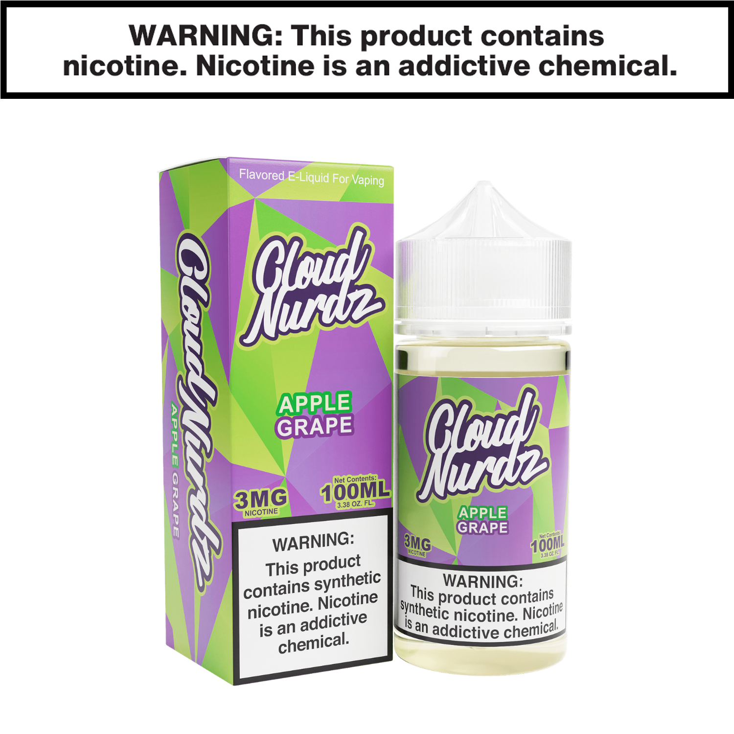 Cloud Nurdz eJuice 100mL Freebase — image 4