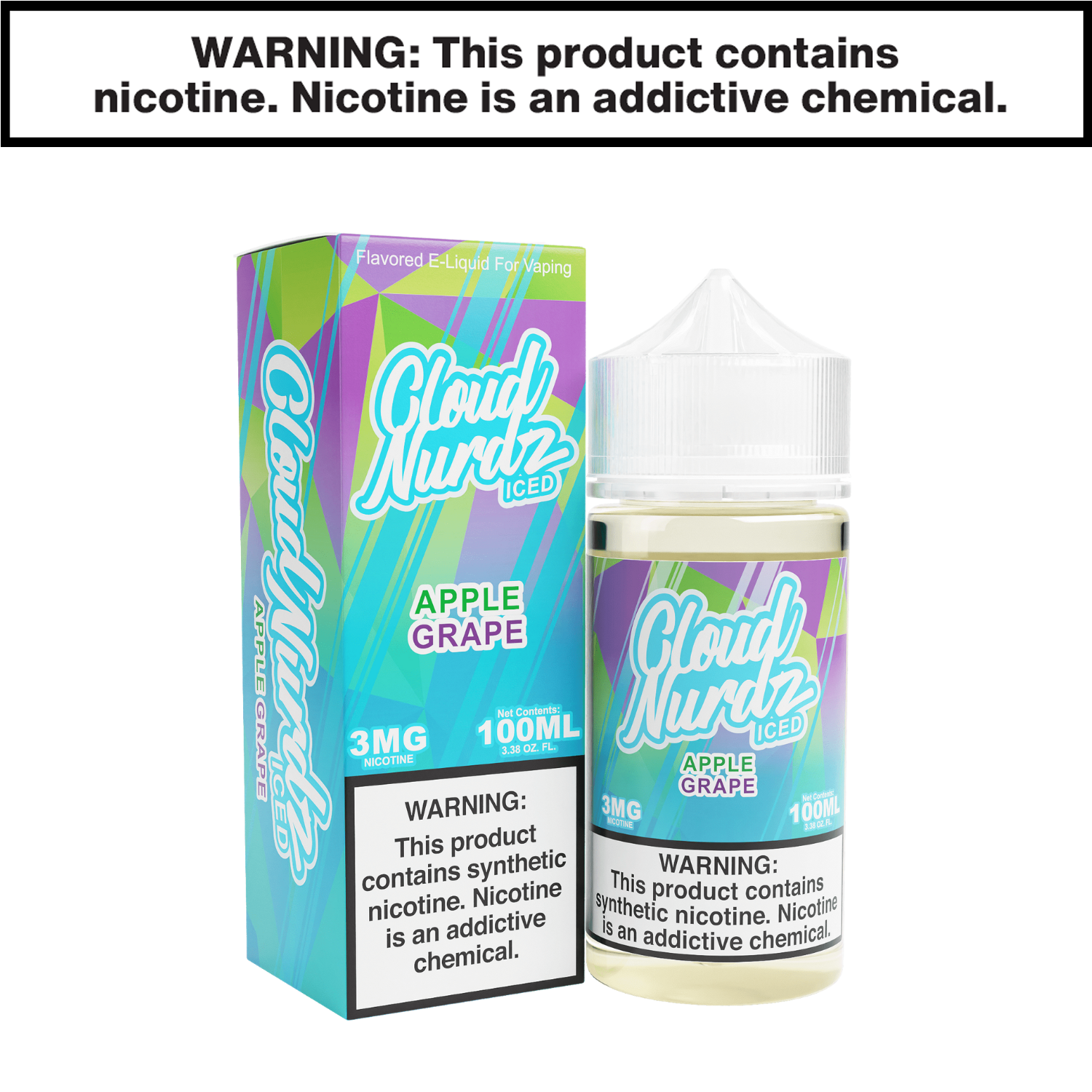 Cloud Nurdz eJuice 100mL Freebase — image 5