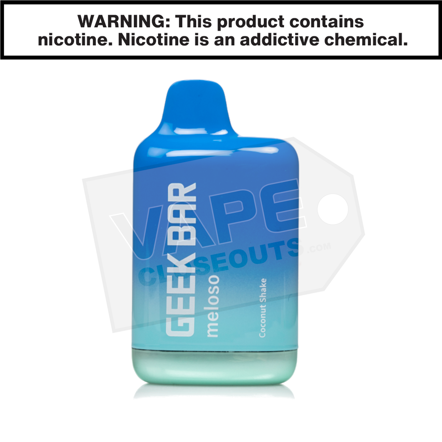 Coconut Shake Geek Bar Meloso Max Disposable Vape